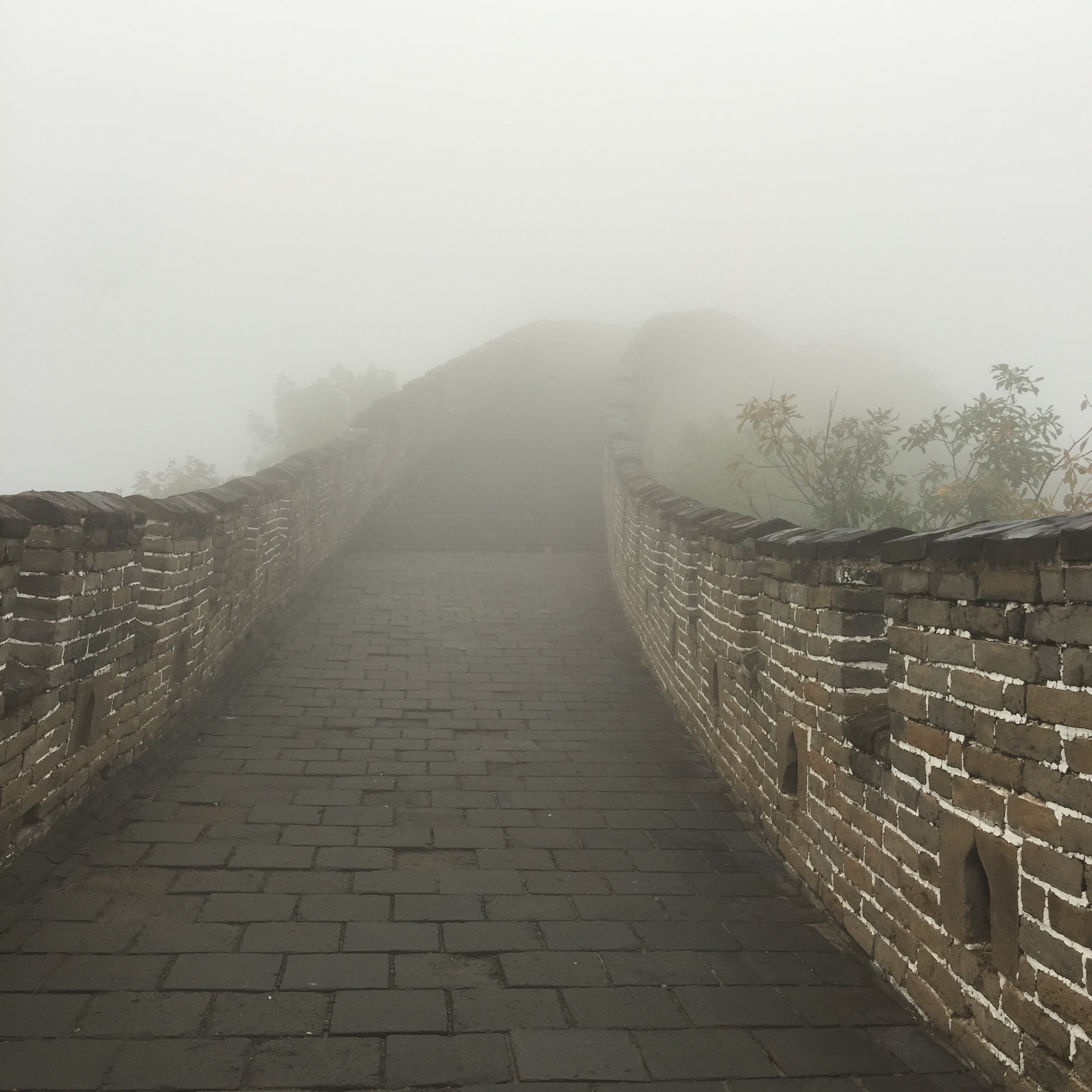 Great Wall in Fog